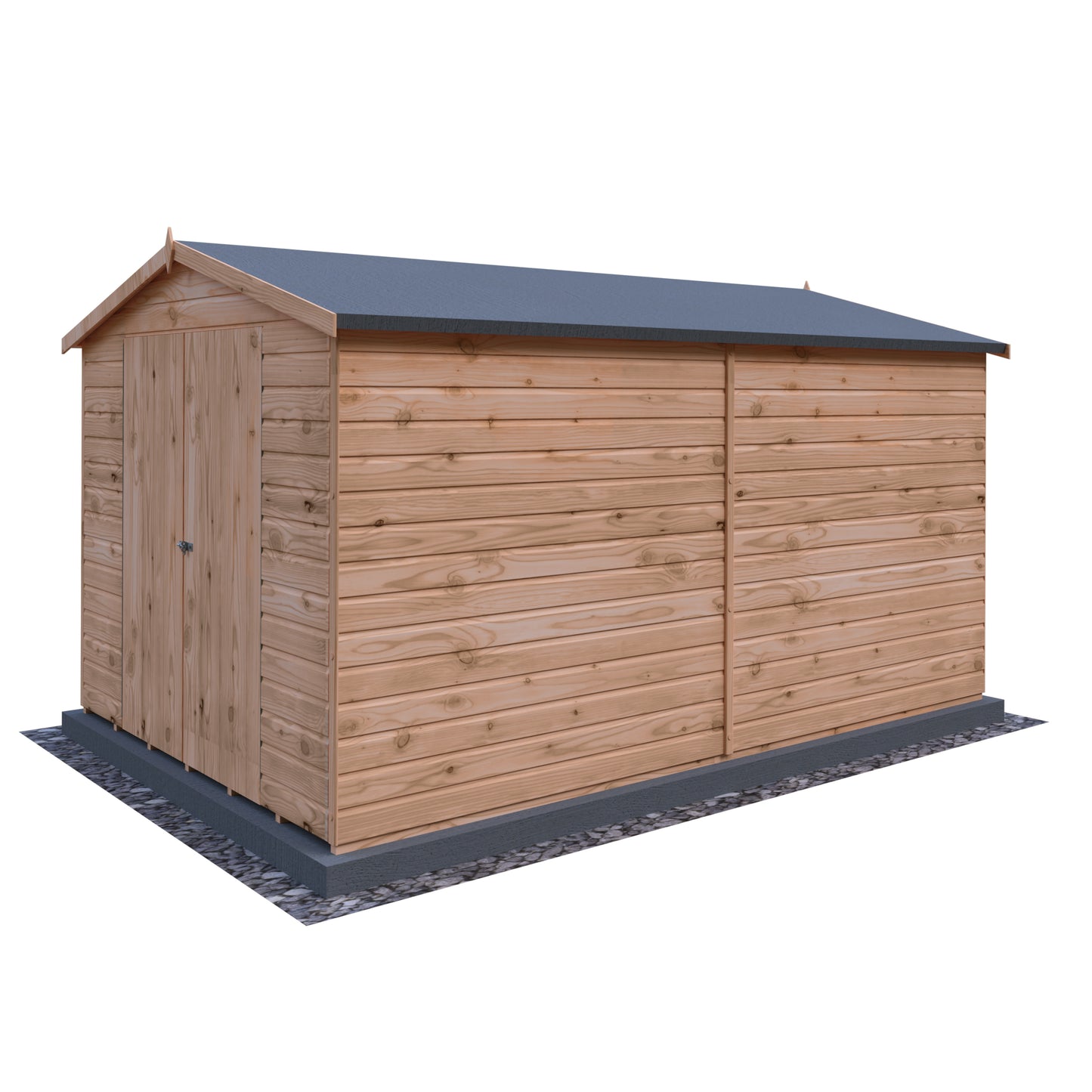 Shire Lewis 12x8 Double Door Loglap