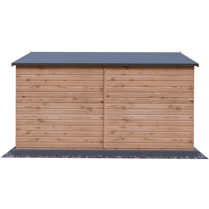 Shire Lewis 12x8 Double Door Shiplap