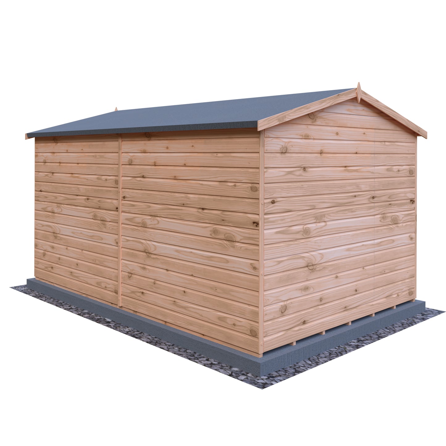 Shire Lewis 12x8 Double Door Loglap