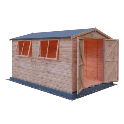 Shire Lewis 12x8 Double Door Loglap