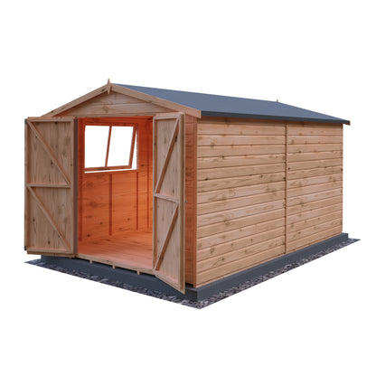 Shire Lewis 12x8 Double Door Loglap