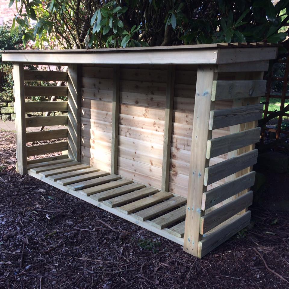 Churnet Valley Heavy Duty Logstore 4x6 (Height Ft X Width Ft)