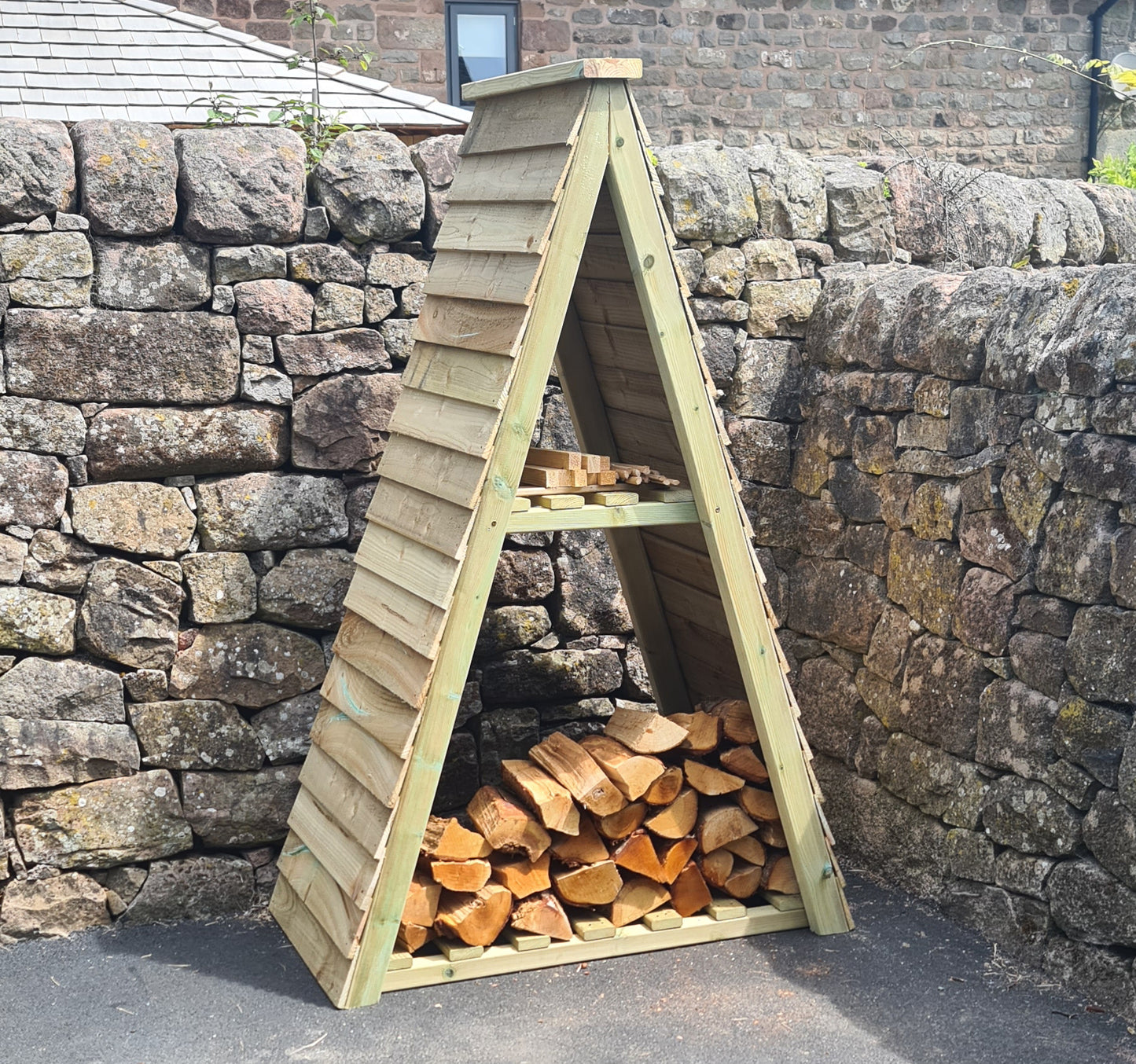 Churnet Valley Triangle Log Stoe