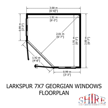 Shire Georgian Style Window