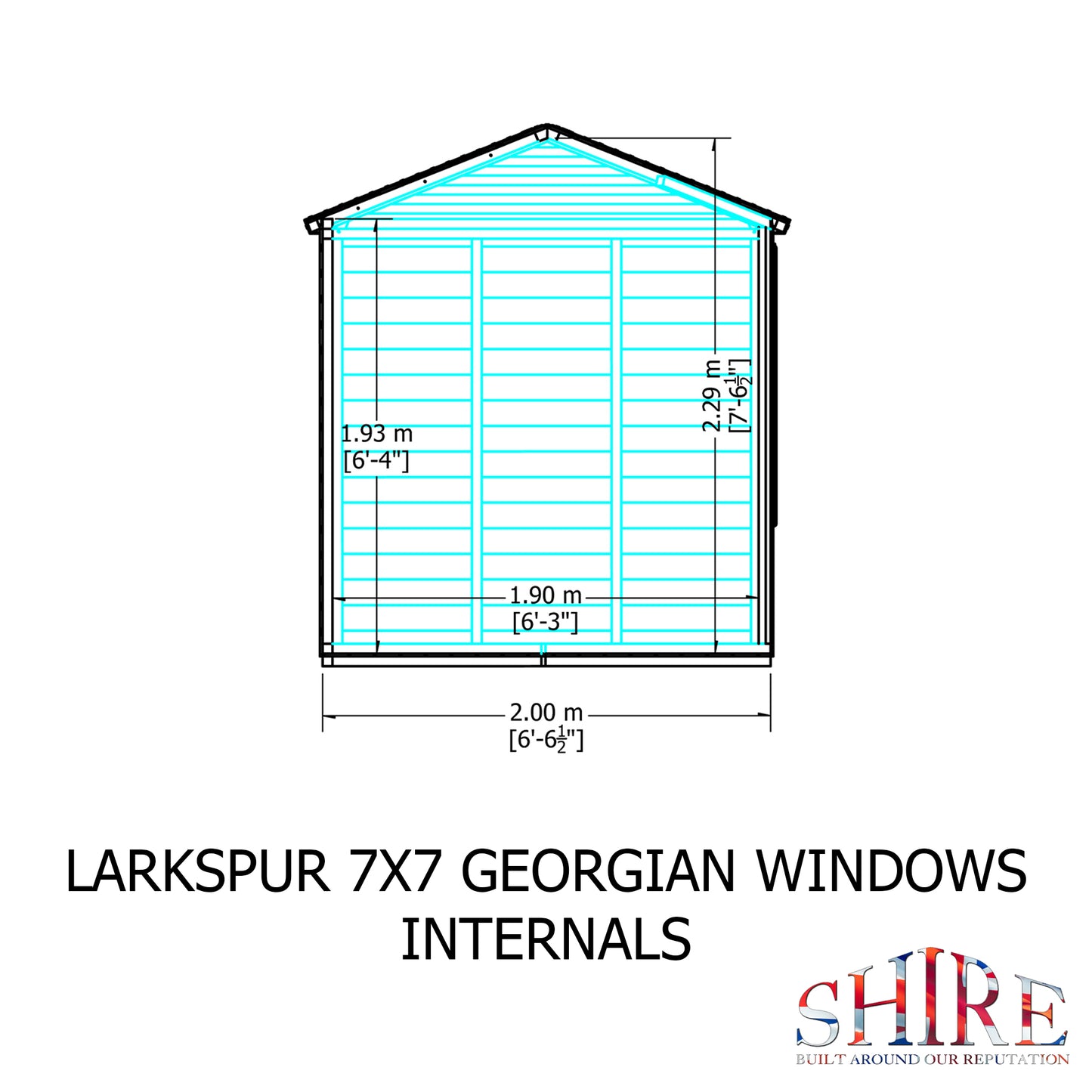 Shire Georgian Style Window