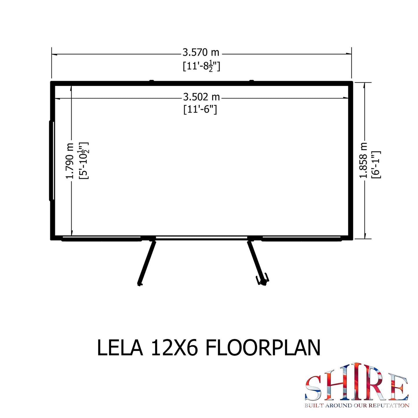 Shire Lela 12x6