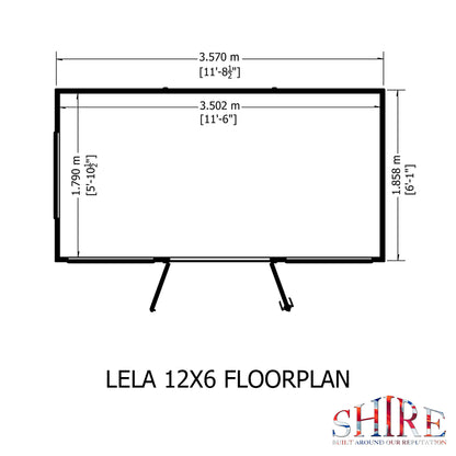 Shire Lela 12x6