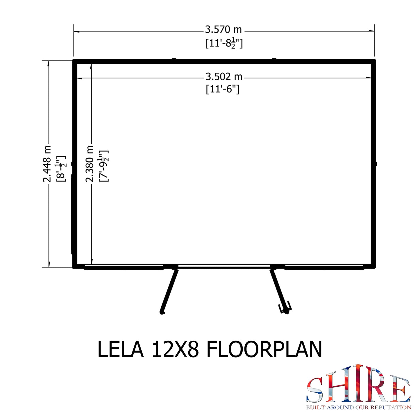 Shire Lela 12x8