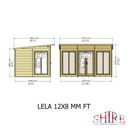 Shire Lela 12x8