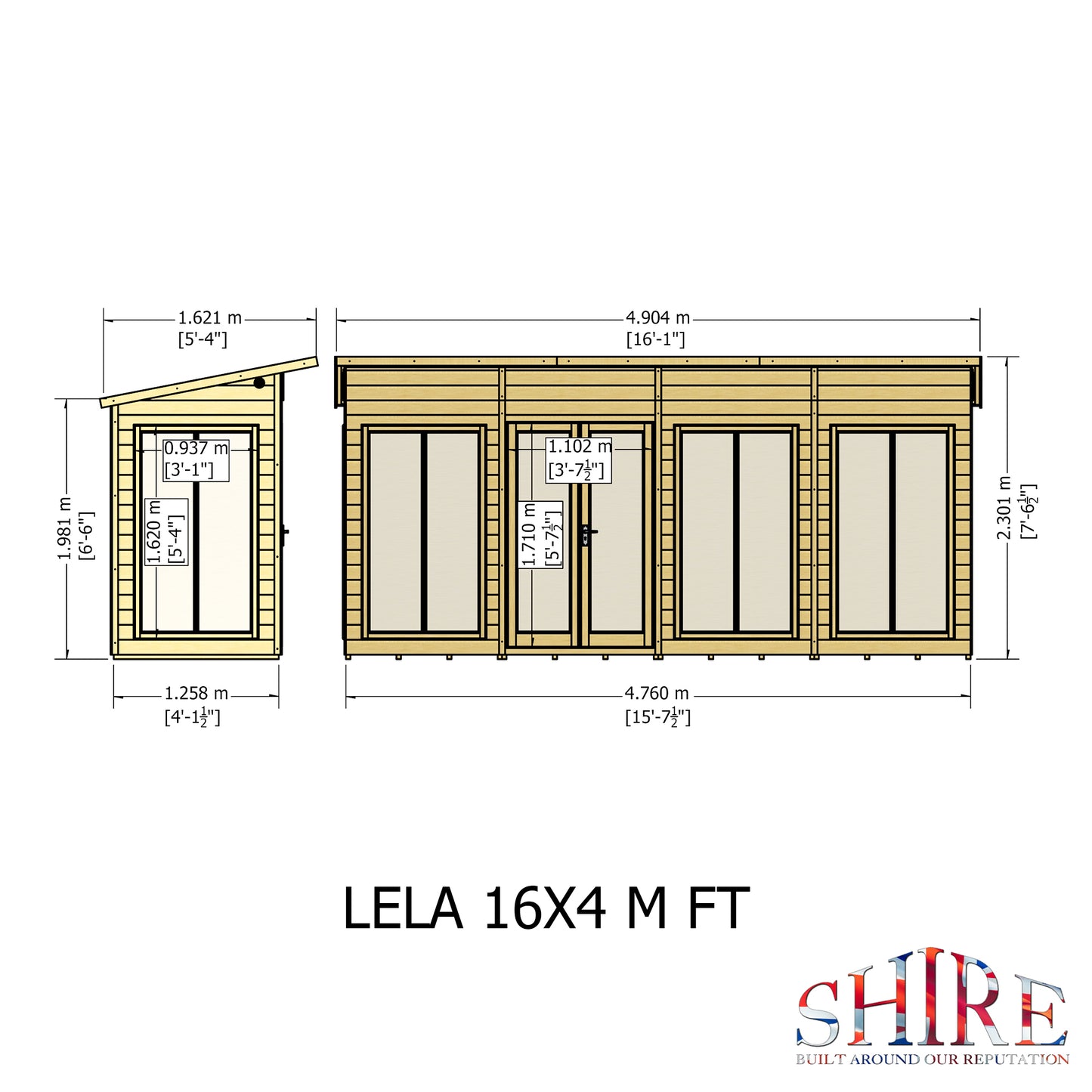 Shire Lela 16x4