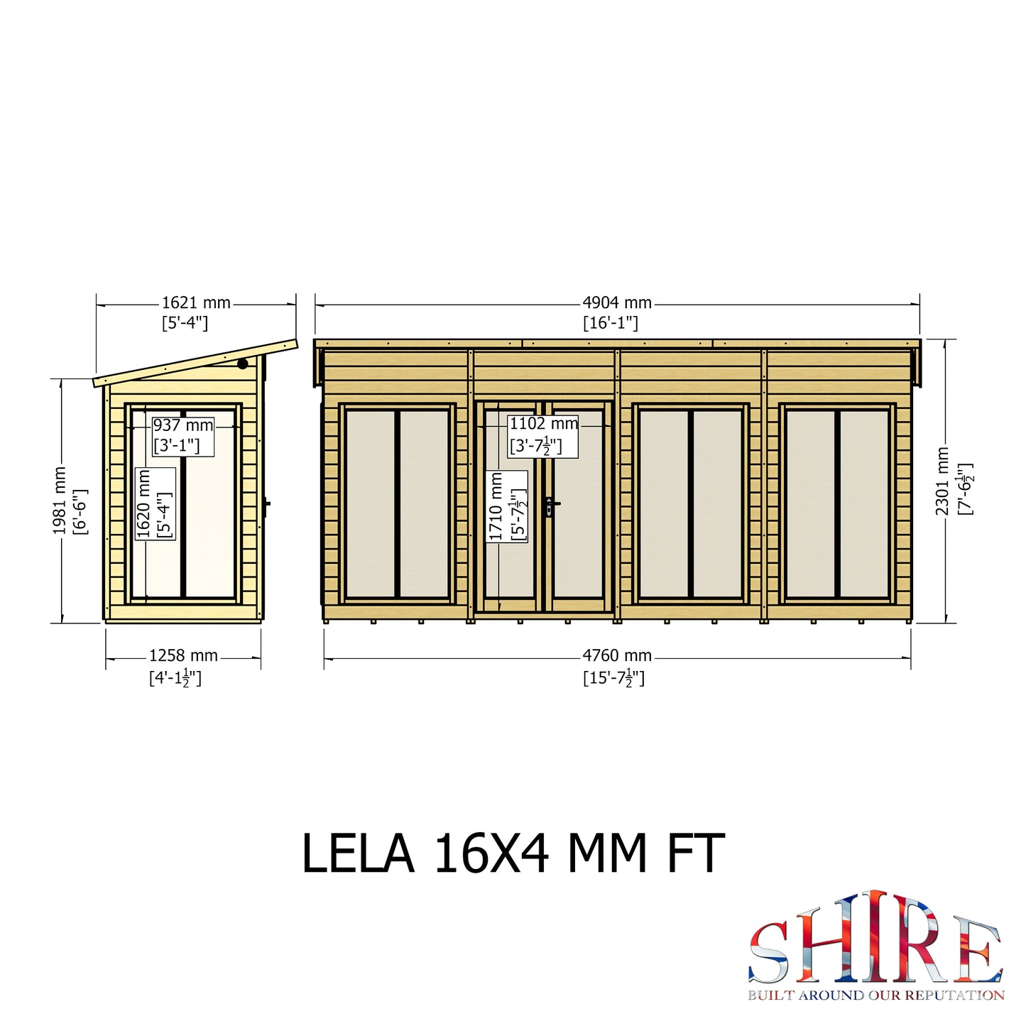 Shire Lela 16x4