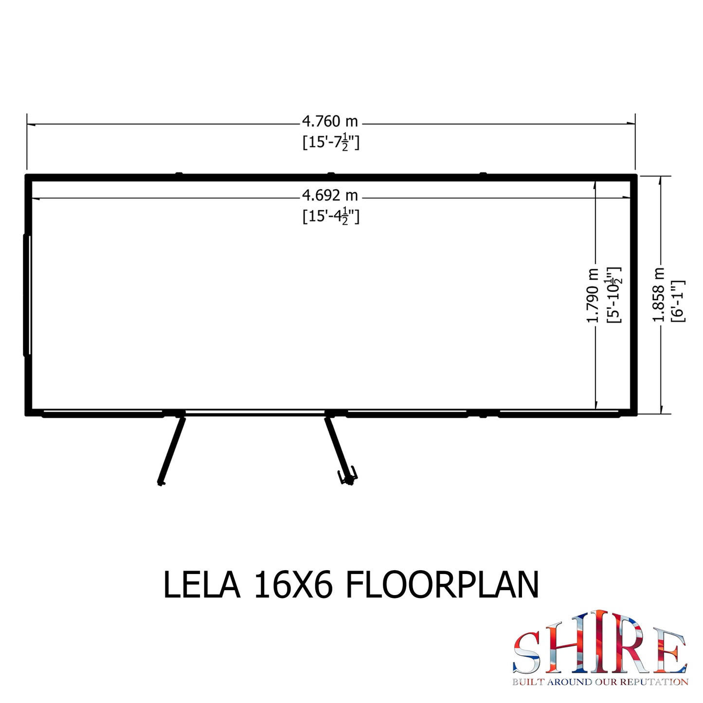 Shire Lela 16x6