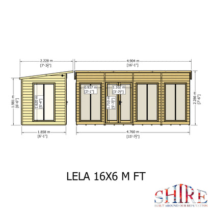 Shire Lela 16x6