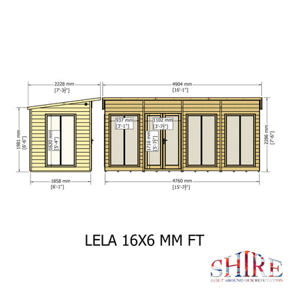 Shire Lela 16x6