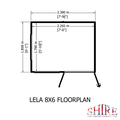 Shire Lela 8x6