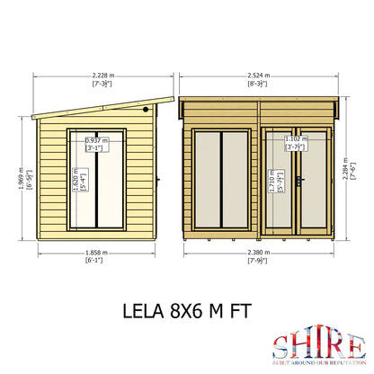 Shire Lela 8x6