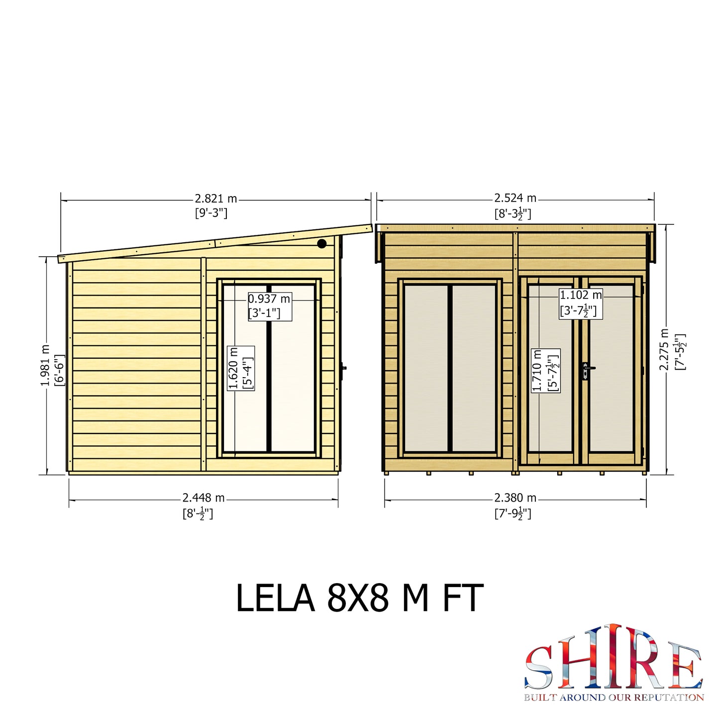 Shire Lela 8x8