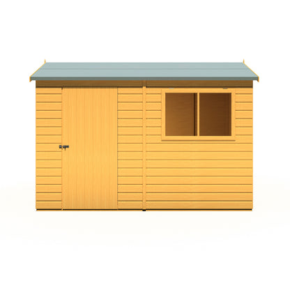 Shire Lewis 10x6 Single Door Loglap Reverse Style D