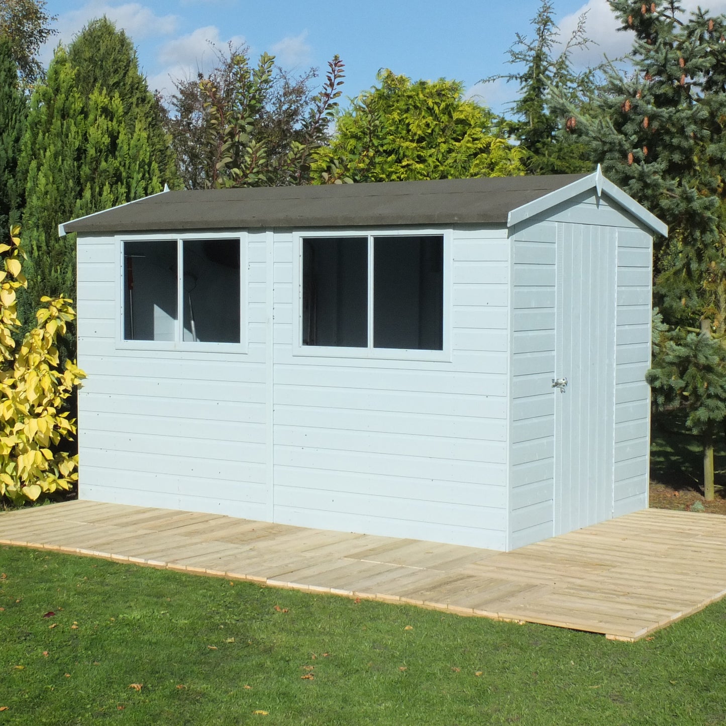 Shire Lewis 10x6 Single Door Shiplap