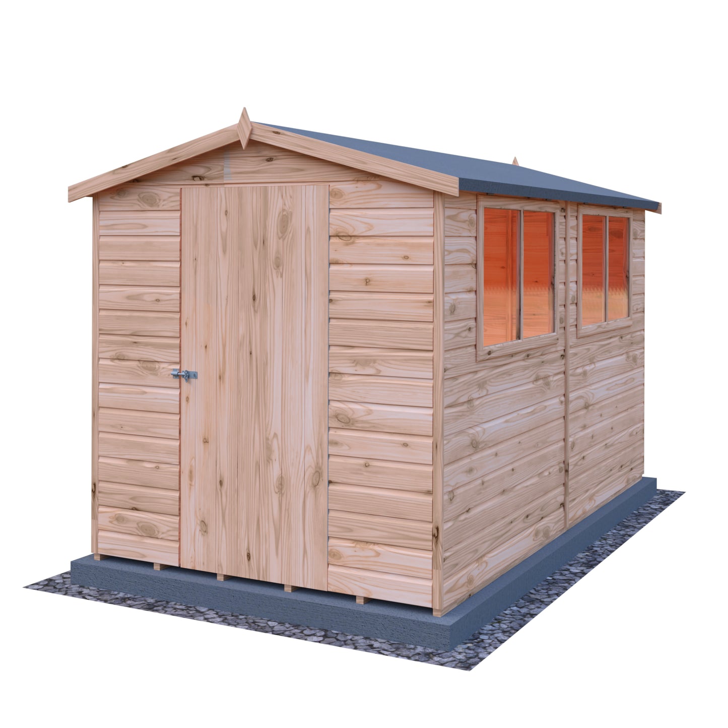 Shire Lewis 10x6 Single Door Shiplap