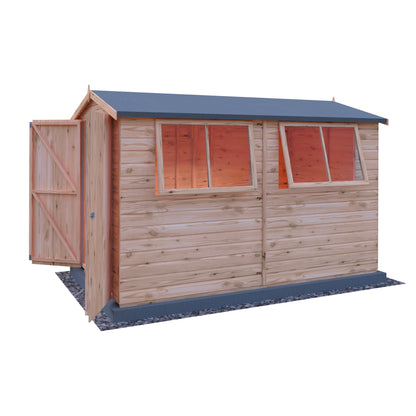 Shire Lewis 10x6 Double Door  Loglap