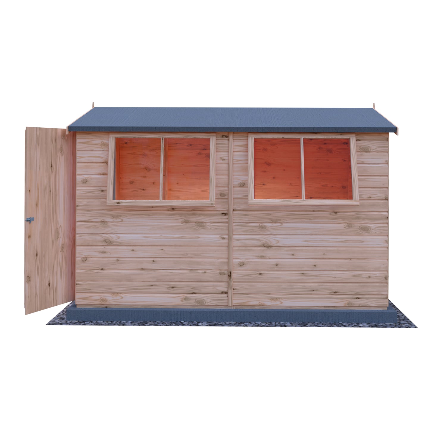 Shire Lewis 10x6 Double Door  Loglap