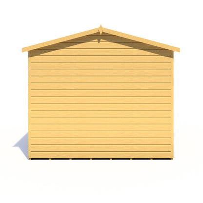 Shire Lewis 10x8 Single Door Shiplap Reverse Style C