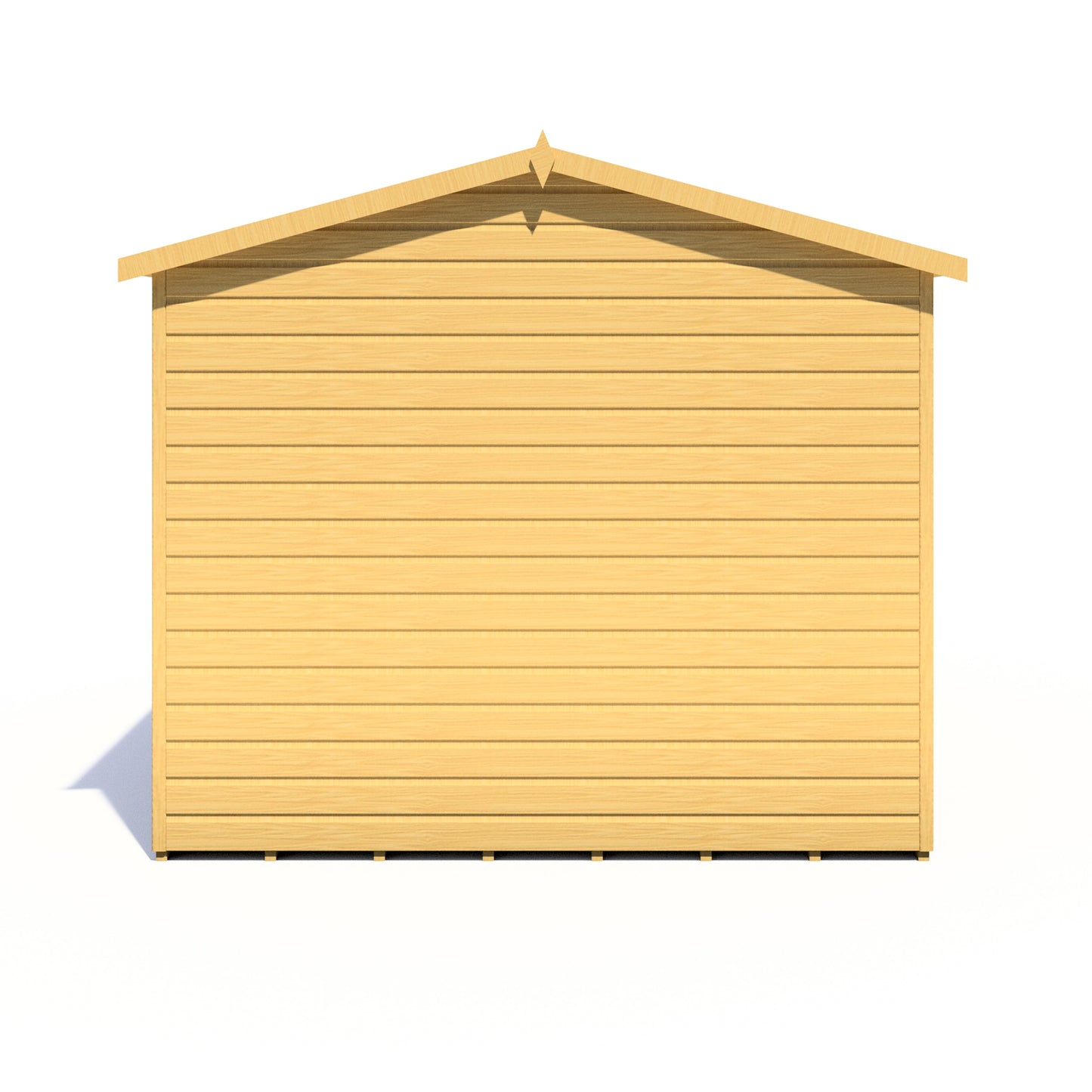 Shire Lewis 12x8 Single Door Shiplap Reverse Style C