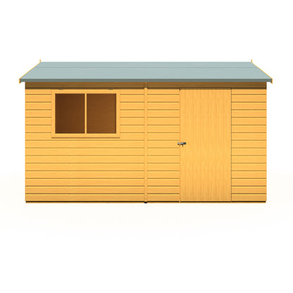 Shire Lewis 12x8 Single Door Loglap Reverse Style C