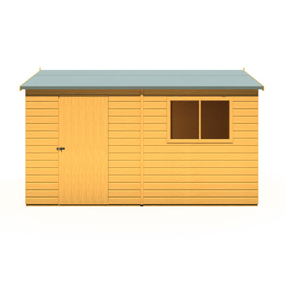 Shire Lewis 12x8 Single Door Loglap Reverse Style D