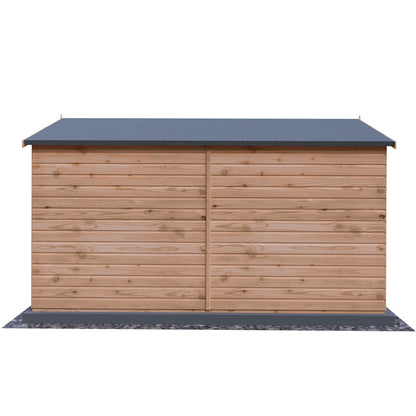 Shire Lewis 12x8 Single Door Loglap