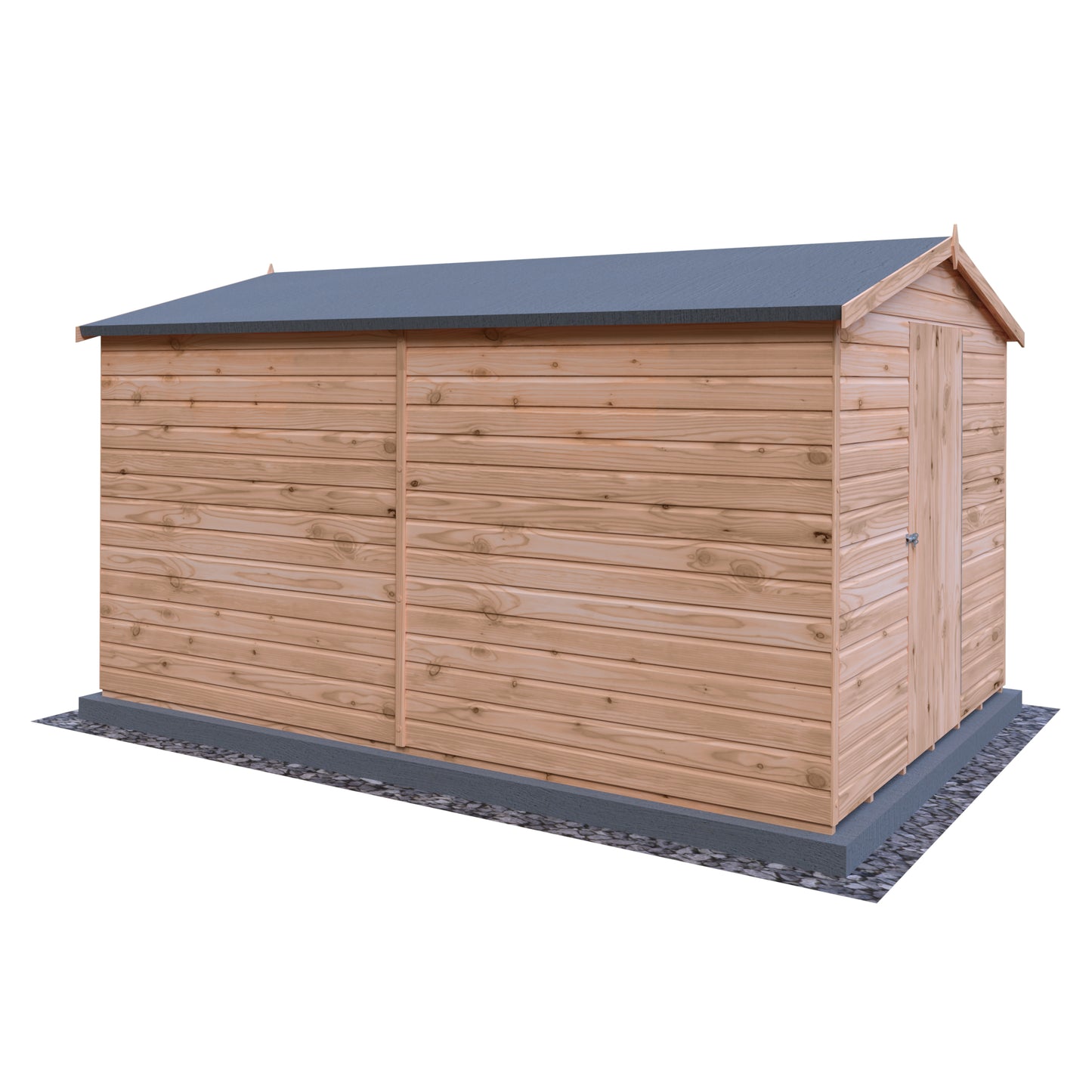 Shire Lewis 12x8 Single Door Loglap