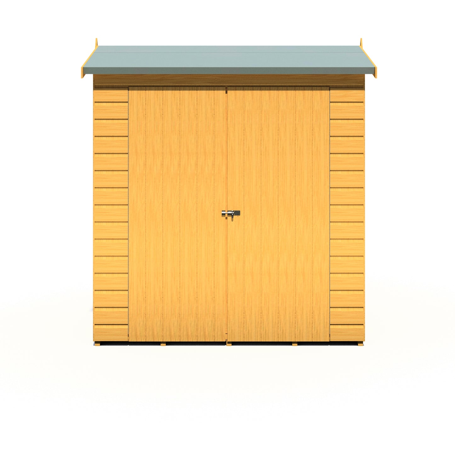 Shire Lewis 4x6 Double Door Loglap Reverse