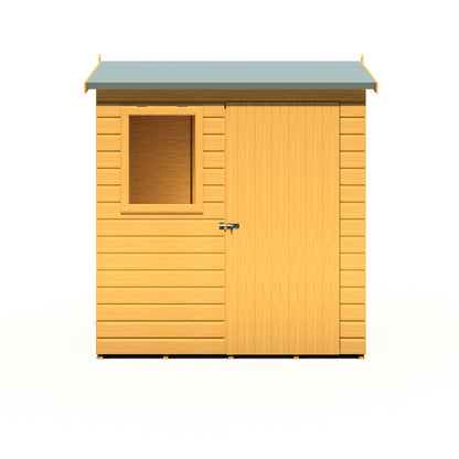 Shire Lewis 6x4 Single Door Shiplap Reverse Style C