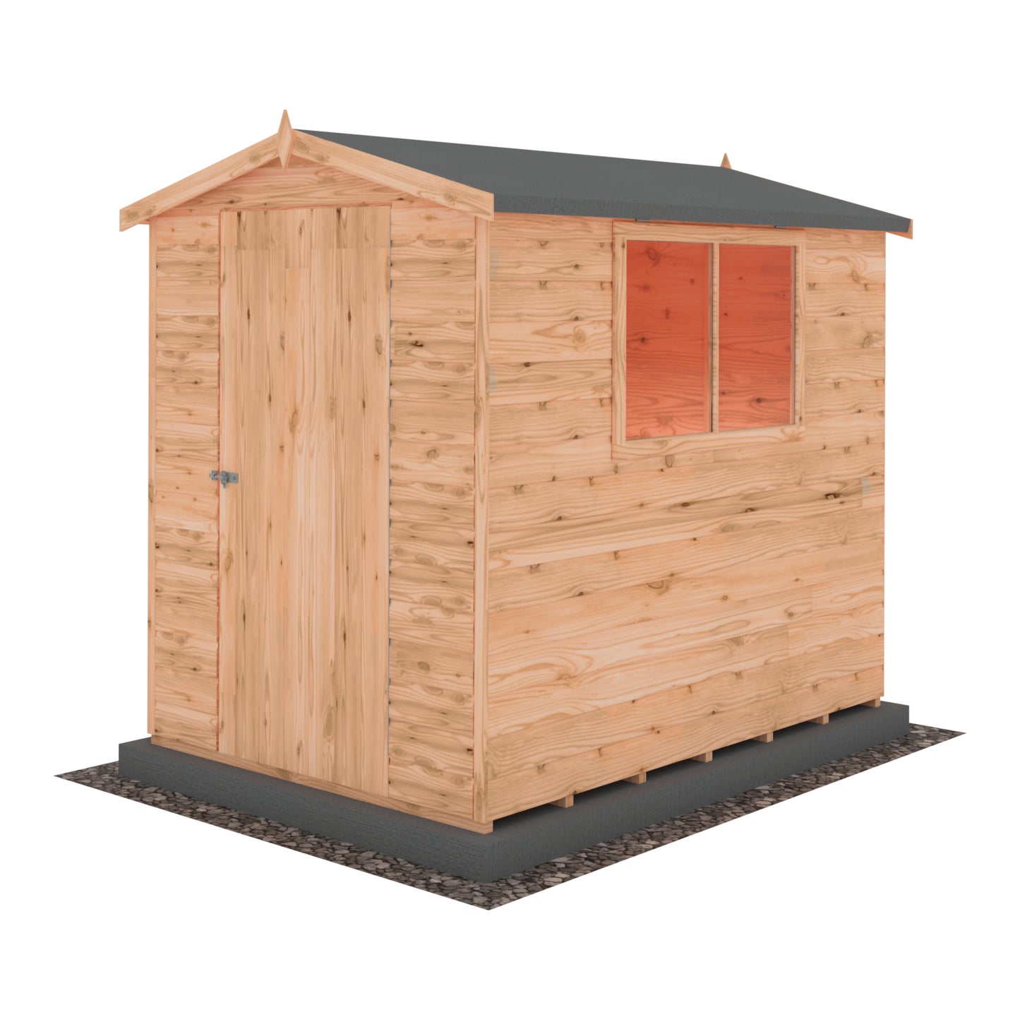 Shire Lewis 7x5 Single Door Shiplap