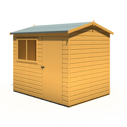 Shire Lewis 8x6 Single Door Shiplap Reverse Style C