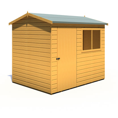 Shire Lewis 8x6 Single Door Loglap Reverse Style D