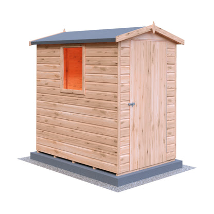 Shire Lewis 6x4 Single Door Shiplap