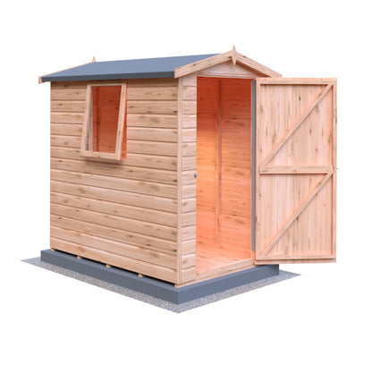 Shire Lewis 6x4 Single Door Shiplap