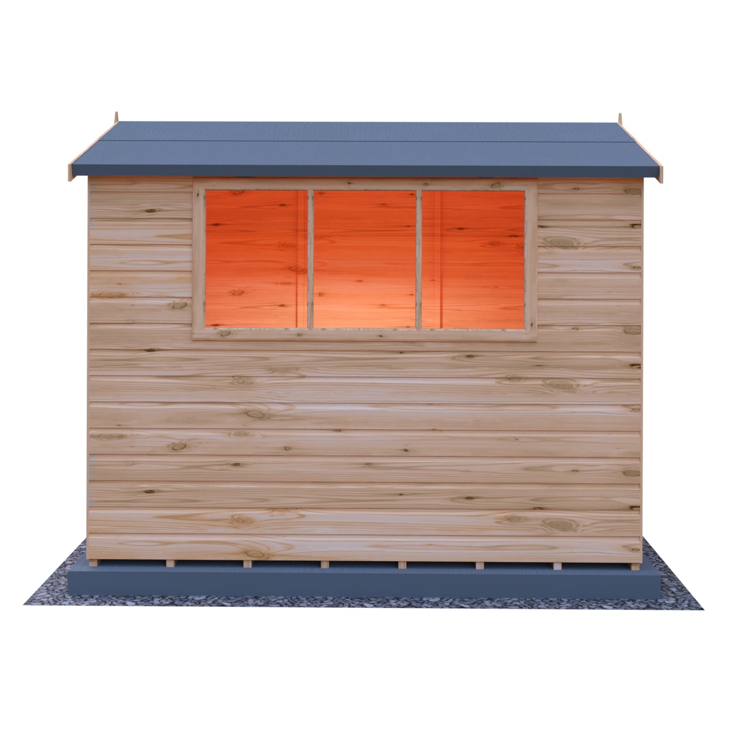 Shire Lewis 8x6 Single Door Shiplap