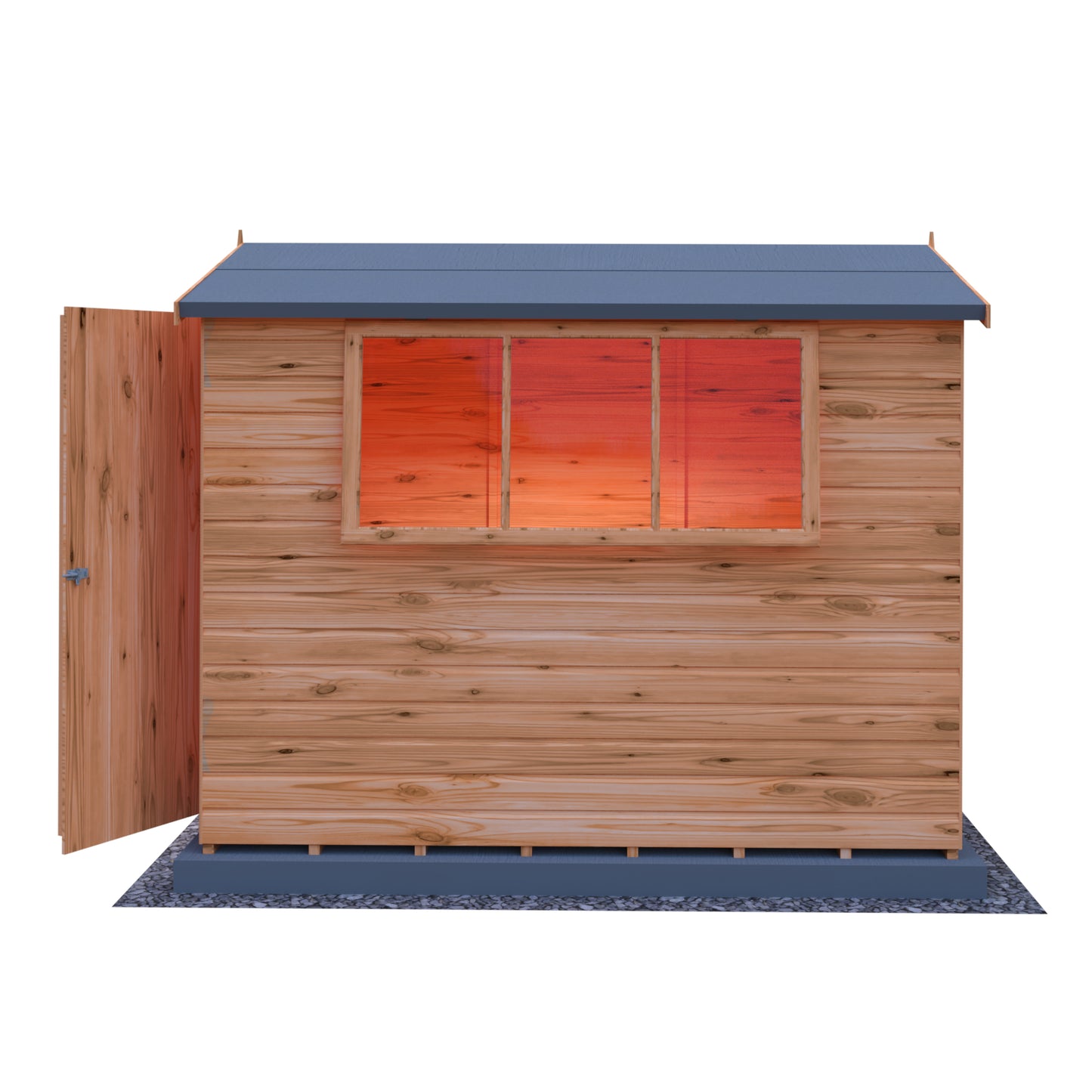 Shire Lewis 8x6 Single Door Shiplap