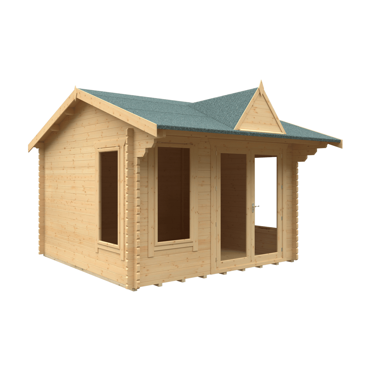 12x12 Leyton 44mm Log Cabin