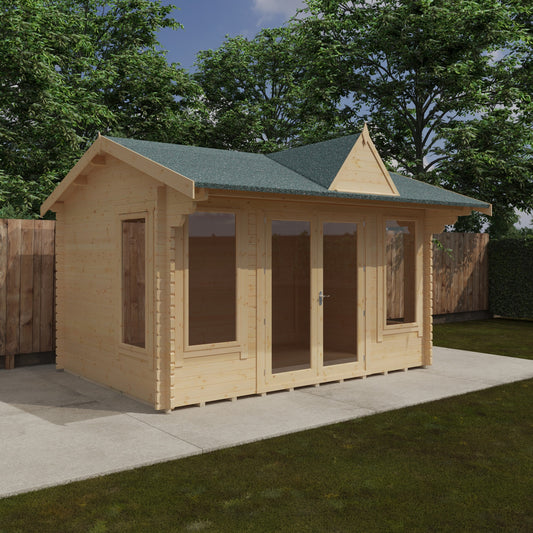 14x10 Leyton 44mm Log Cabin