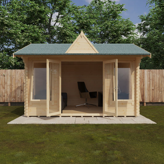14x12 Leyton 44mm Log Cabin