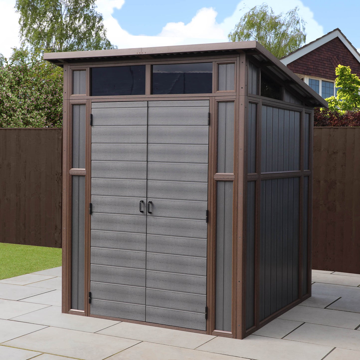 Mercia 7 x 7 Premium Composite Pent Shed