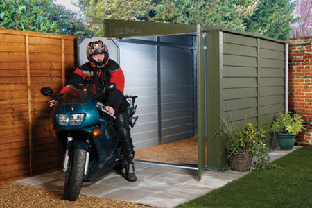 Trimetals Protect-a-Bike 940 9 x 4 Motorcycle Metal Garage