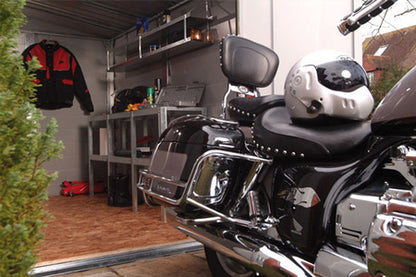 Trimetals Protect-a-Bike 940 9 x 4 Motorcycle Metal Garage