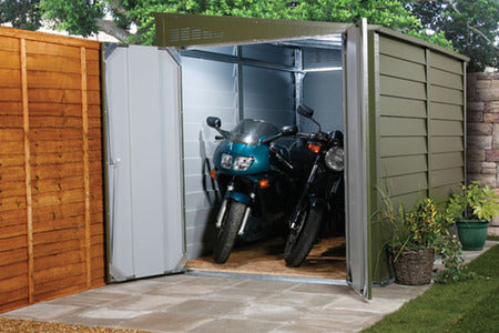 Trimetals Protect-a-Bike 940 9 x 4 Motorcycle Metal Garage