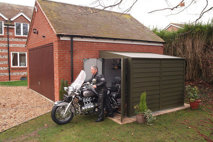 Trimetals Protect-a-Bike 940 9 x 4 Motorcycle Metal Garage