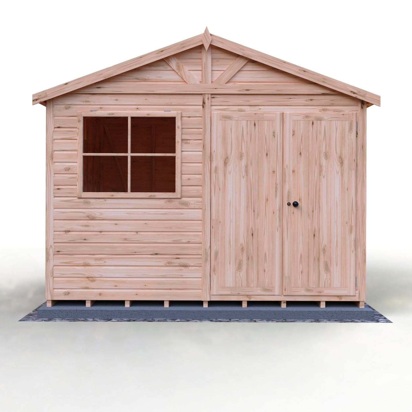 Shire Mammoth 10x20 Double Door Shiplap